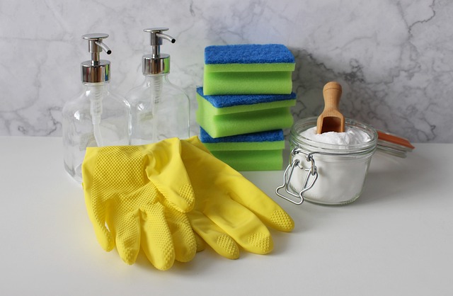 Service d'aide au ménage à domicile: accessoires pour le nettoyage